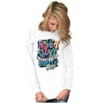 thumbnail image 4 of Cool Never Quite Hustle Hard Graffiti Long Sleeve TShirt Men Women Brisco Brands S, 4 of 5