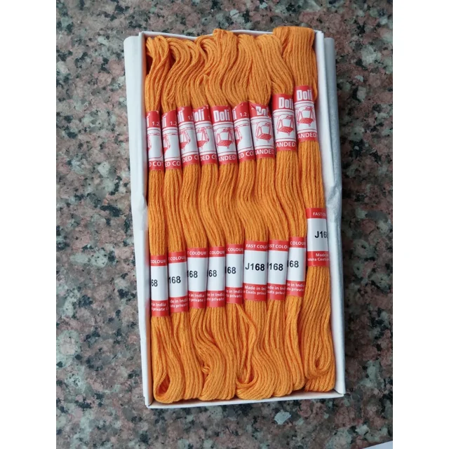 Cross Stich Floss /Long Stich Embroidery Cotton Threads 25 Skeins Shaded 8M Each