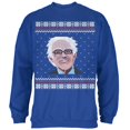 thumbnail image 1 of Election Bernie Sanders Ugly Xmas Sweater Royal Adult Sweatshirt, 1 of 1