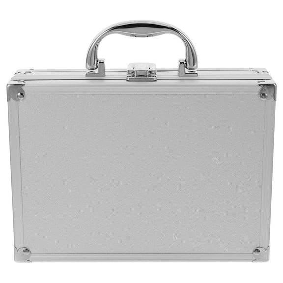 Raindrops Aluminium Alloy Suitcase Lockable Tools Case Multi-functional Case Travel Supply Box