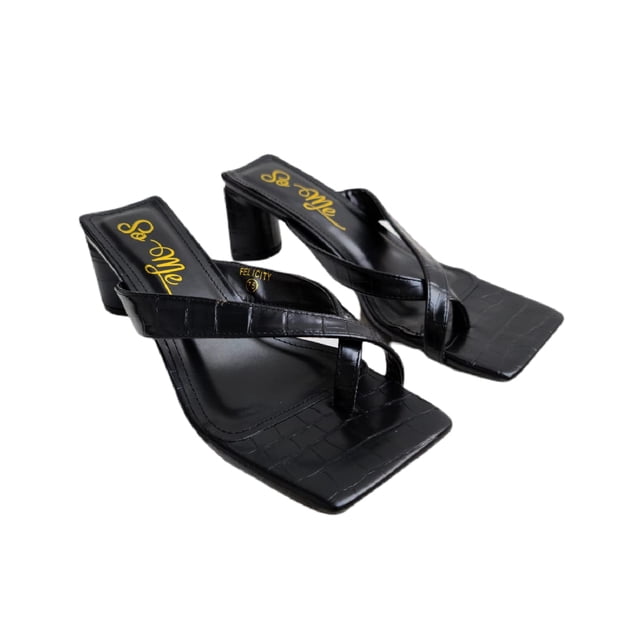 Zapatilla Sandalia Casual para Dama Hanna MX Felicity Black