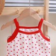 thumbnail image 4 of HCNTES Baby Girl Clothes Summer Clothes Toddler Baby Girl 6 12 18 Months 2T 3T 4T 5T Girls Outfits Printed Sleeveless Tank Top Shorts Set, 4 of 5