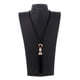 thumbnail image 2 of Collar Colgante Borlas de Color Negro para Mujer, 2 of 9