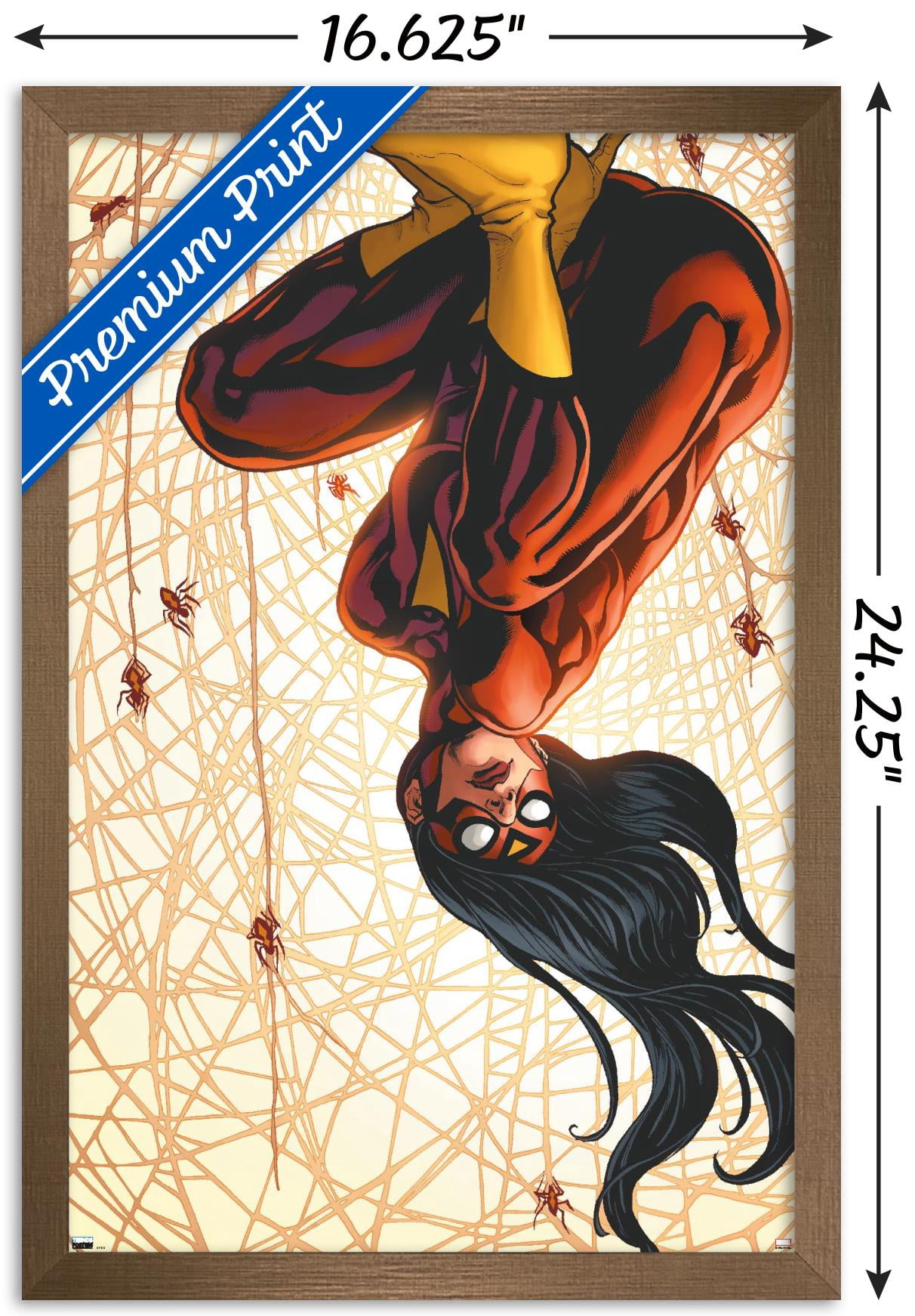 Marvel Comics - Spider Woman - The New Avengers #15 Wall Poster, 14.725" x 22.375", Framed