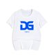 thumbnail image 3 of Camiseta de algodón para niños, camiseta de moda con estampado de letras para niñas y niños, camisetas de manga corta con cuello redondo para bebés, ropa para niños, 3 of 5