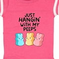 thumbnail image 4 of Inktastic Easter Just Hangin' with My Peeps Boys or Girls Baby Bodysuit, 4 of 5