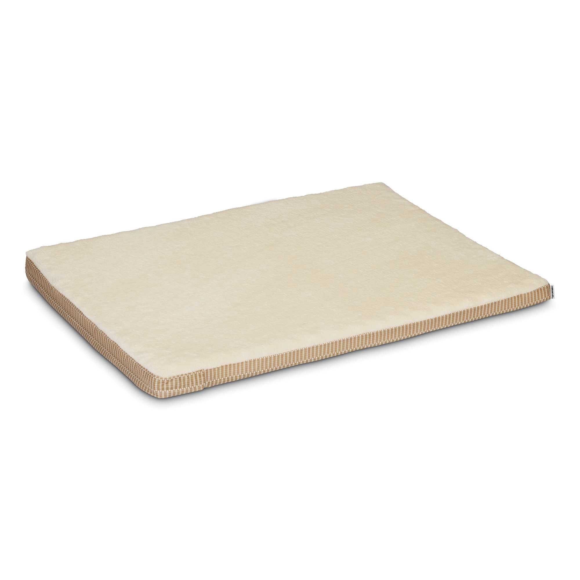 Vibrant Life Large Orthopedic Foam Dog Bed for Large Breeds, Large, 36" x 27", Tan