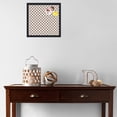 thumbnail image 3 of PinPix 16x16 Custom Cork Bulletin Board Brown Clover Poster Board Has a Fabric Style Canvas Finish, Framed in Brown Clover, by ArtToFrames (PinPix-535), 3 of 5