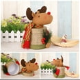 thumbnail image 5 of Edgergery Christmas Candy Tin for Christmas Eve,Elk Xmas Cartoon Flax Candy Box,Christmas Eve Apple Box,Christmas Container Chocolate Storage Box,Christmas Clearance, 5 of 5