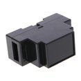thumbnail image 5 of Caja electrónica de plástico para proyectos, 2 unidades, 88 x 37 x 59 mm, caja de conexiones PLC con riel DIN, 5 of 5