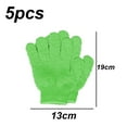thumbnail image 2 of Guantes exfoliantes 10PCS Guantes de baño 5 pares, Guantes de manoplas naturales para uso de hombres y mujeres MFZFUKR CPB-WSH41-2, 2 of 6
