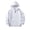 White, variant on Ashirexll Girls Hoodies Solid Hooded Long Sleeve Sweatshirt for Big Girls Fall Casual Layer 1-11 Years