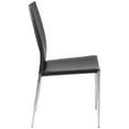 thumbnail image 2 of Eurostyle Max Leather Dining Chairs in Black (Set of 2), 2 of 6