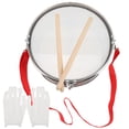 thumbnail image 1 of HEALEEP 1 Ensemble de Batterie Instruments de Musique pour Enfants Rouge ABS Développe le Sens du Rythme, 1 of 8