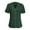 Womens Clothing Army Green, variant on Womens Short Sleeve Shirts, Eyelet Tops for Women Summer Dressy Casual Loose Fit Vintage Solid Color V Neck Button Down Blouses