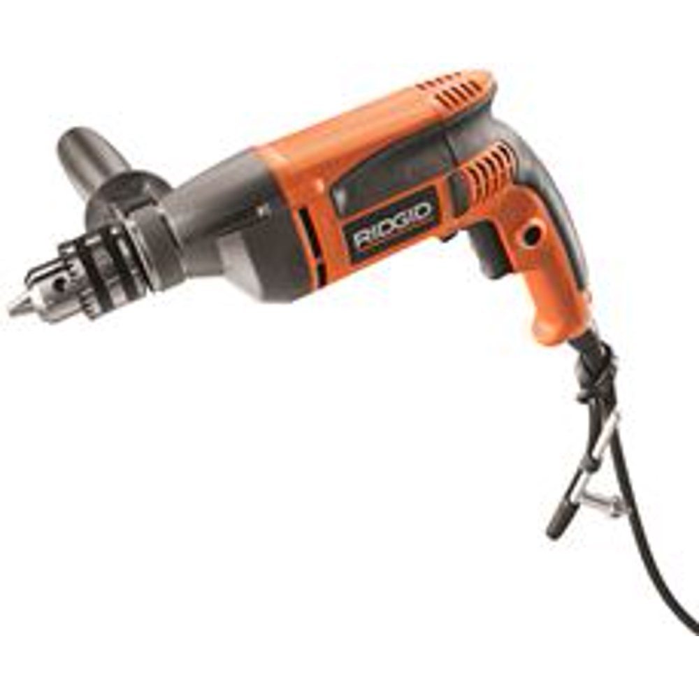 Ridgid 8Amp HeavyDuty Variable Speed Reversible Drill, 1/2 In