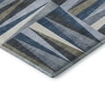 thumbnail image 3 of Addison Rugs Mayfield Premium Machine Washable Transitional Squares Denim Rectangle Rug, 8' x 10', 3 of 6
