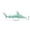 Green, variant on Gray Shark Shaped Silicone Cat Chew Toy with Catnip Storage Compartment & Vent Holes, Soft Flexible Textured Teething Play Toy for Indoor Kittens & Adult Cats Daily Gnaw Play