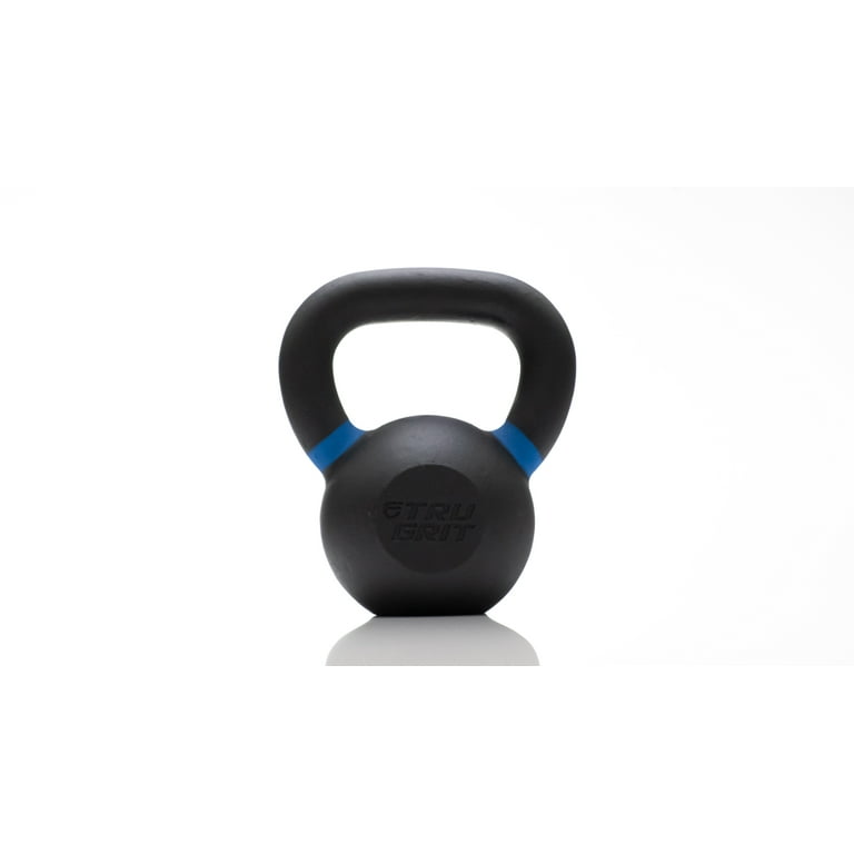 Tru Grit Fitness 25 lb Cast Iron Kettlebell Weight - Walmart.com