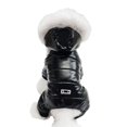thumbnail image 1 of Ropa Impermeable Para Mascotas Para Perro, Chaqueta Cálida De Invierno Para Perro, Mono Con Capucha Para Perro, Traje De Nieve (Pequeño Negro), 1 of 1