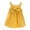 Yellow, variant on Baywell Toddler Kids Baby Girl Bow Corduroy Overall Dress Clothes Ruffle Overalls Cute Bowknot Suspender Dress Clothing 2-8T