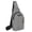 Grey, variant on Casual Men's Sports Youth Messenger Trendy Bag,Dark Blue