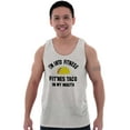 thumbnail image 3 of Im into Fitness Taco In My Mouth Gym Tank Top T Shirts Men Women Brisco Brands L, 3 of 6