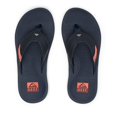 thumbnail image 2 of Flip Flop REEF Santa Ana para hombre, soporte para el arco, azul, blanco y naranja, 2 of 7