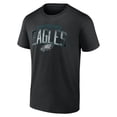 thumbnail image 2 of Men's Black Philadelphia Eagles Smoke Arch T-Shirt, 2 of 3