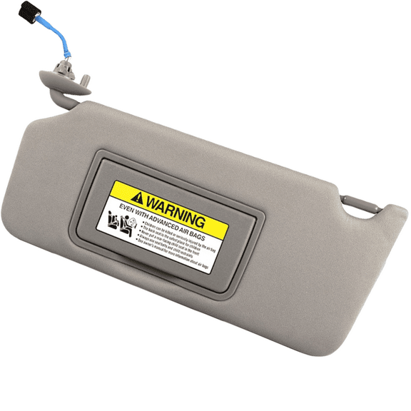 Car Sun Visor Replacement Parts For Honda CR-V EX EX-L Touring 2017-2022 ，With Light ,Left Driver Side Right Passenger Side Sun Visor-grey-left