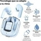 thumbnail image 3 of Audífonos Inalámbricos | 5 pz. | Azul claro | Z9 | Bluetooth | Cancelación de Ruido | Estuche de Carga 25 h | Micrófono Integrado IPX4 | Viajes, Ejercicio, Relajación | Música en todo momento, 3 of 10