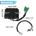 thumbnail image 4 of Unique Bargains 1 Set Car Rectifier Charging Module Assembly W/ Wiring Harness for Honda GX440 GX610 GX620 GX630 GX640, 4 of 6