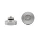 thumbnail image 4 of piezas de alta fidelidad de 33 x 30 mm con bola y tornillo M8, almohadillas amortiguadoras para pies, soportes para altavoces y amplificadores, color plateado, 4 of 5