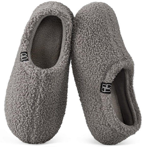 HomeTop Women's Cozy Memory Foam Loafer Slippers Indoor Outdoor