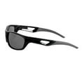 thumbnail image 3 of "The Competitor" Lightweight Precision Sport Wrap Polarized Bifocal Sunglasses Featuring High Definition Lenses - 2 Pair Jet - 3.00, 3 of 5