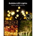 thumbnail image 2 of Luces navideñas JACKYLED, 178 pies, 500 LED, impermeables para exteriores, 2 of 8