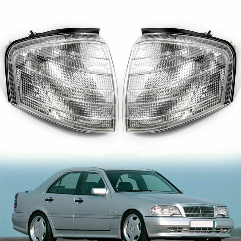 Mad Hornets Right Corner Lights Turn Signal Lamps for Mercedes Benz C Class W202 1994-2000 