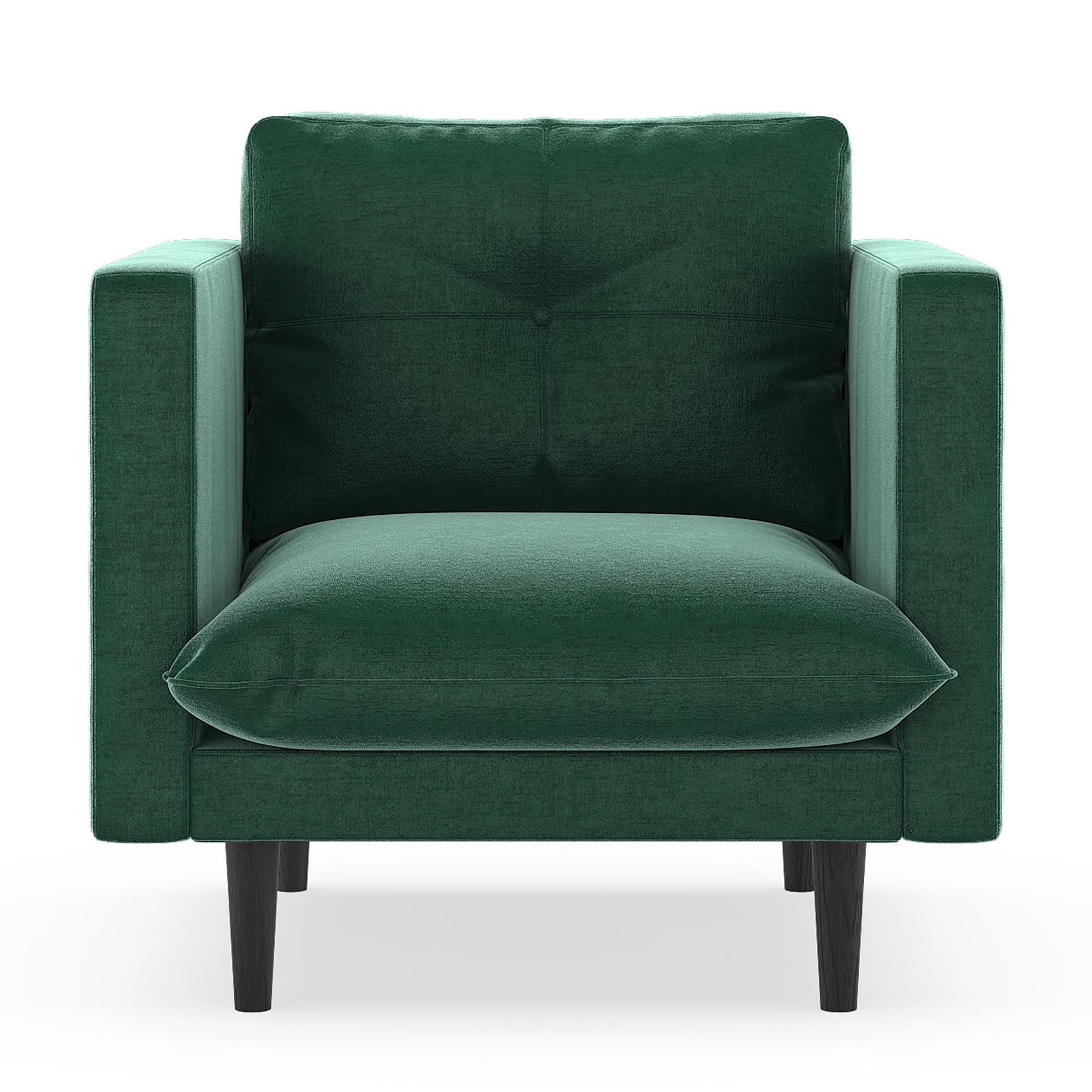 Blake Armchair Mod Velvet Jade Green