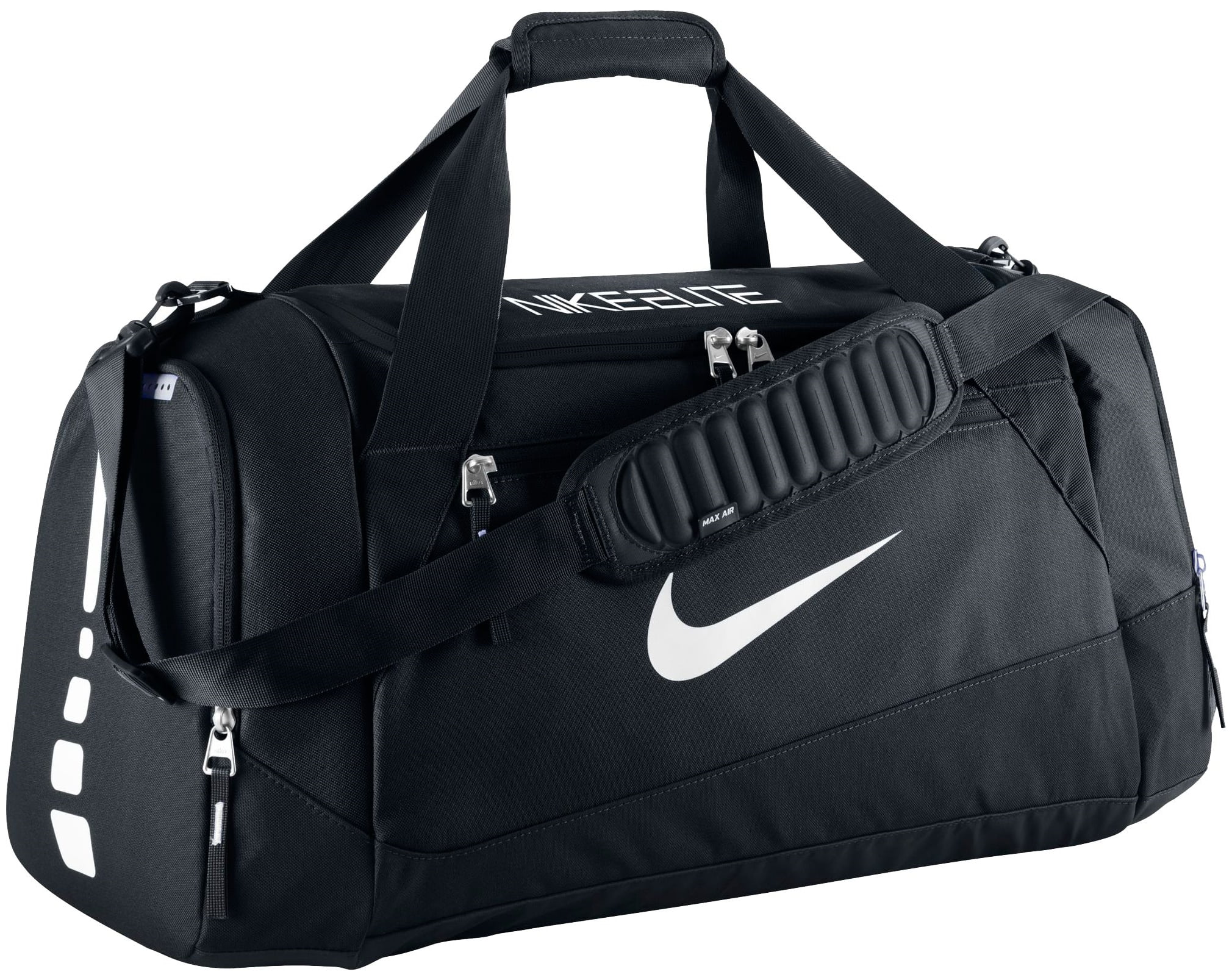 nike hoops elite team black duffel gym bag for men and women - Walmart ...