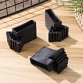thumbnail image 4 of SHISUYAN Ladder Feet Covers with AntiSlip Safety Pads for Home Use Black Plastic 6 Pieces, 4 of 8