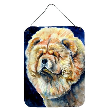 Carolines Treasures 7341DS1216 Chow Chow Wall or Door Hanging Prints 12x16 multicolor