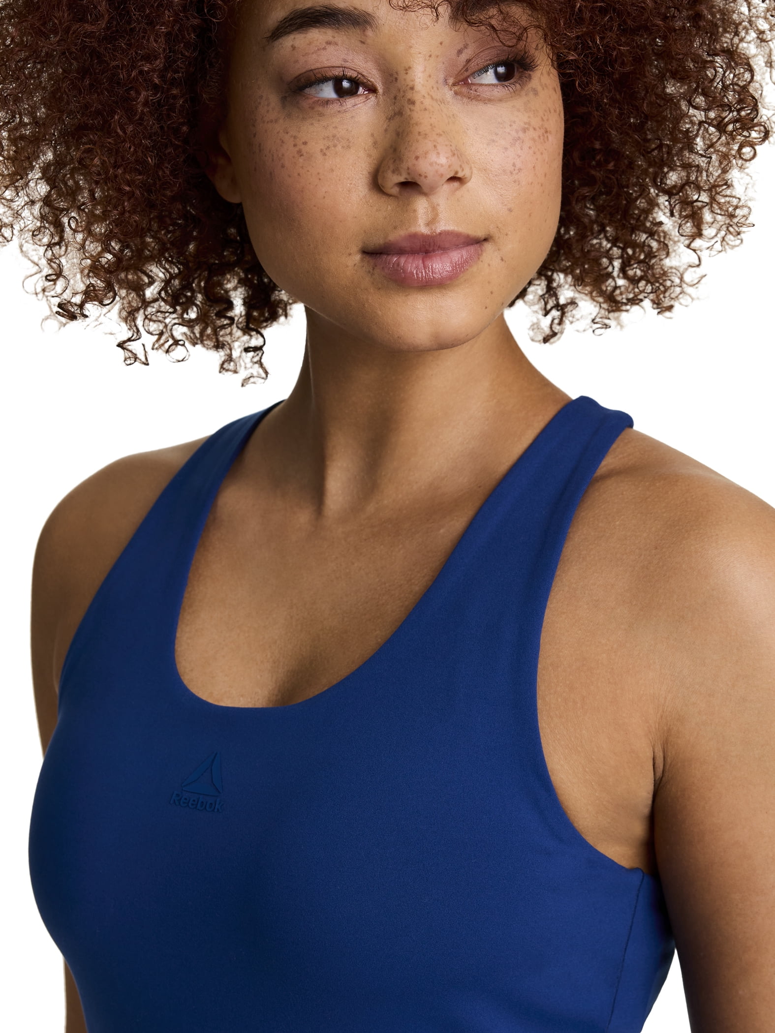 Reebok Women's Medium Impact Move Bra Tank with Removable Cups, Sizes XS-4X