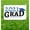 Blue, variant on 23 x 15 in. 2021 Grad Yard Sign, Maroon