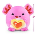 thumbnail image 3 of SNACKLES 8 inch Valentines Snackle, (Cookie) Darcy the Axolotl, Ultra Soft Plush Toy by ZURU, 3 of 8