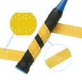thumbnail image 3 of Uxcell 43.3" Non-Slip PU Tennis Racket Overgrip Tape Wraps with Hole Purple Fluorescent Yellow Yellow, 3 of 6