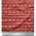 thumbnail image 1 of Soimoi polyester Crepe Fabric Aztec African Printed Fabric 1 Yard 52 Inch Wide, 1 of 1
