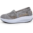 thumbnail image 6 of Tanleewa Women Casual Shoes Lace Lightweight Breathable Slip-on Shoes Summer Sneakers Shoe Size 8.5, 6 of 8