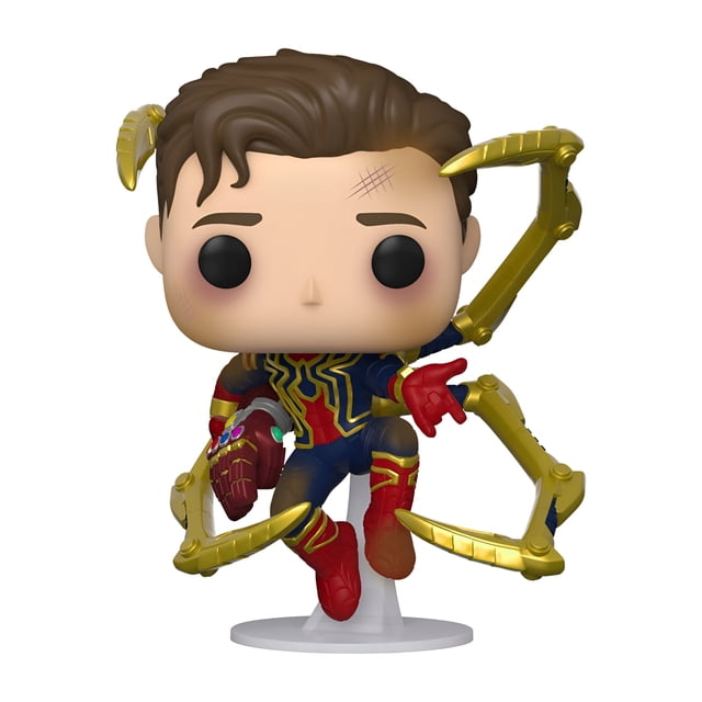 Figura Coleccionable Funko Pop Marvel Avengers Endgame Iron Spider sin máscara 1 Pieza