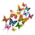 thumbnail image 2 of Butterfly-Shaped Magnetic PVC 3D Stereo Refrigerator Sticker Decals- Room Decoration and Fridge Décor, 2 of 7