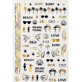 thumbnail image 1 of Nail stickers self-adhesive decals 3 3 3, 1 of 5